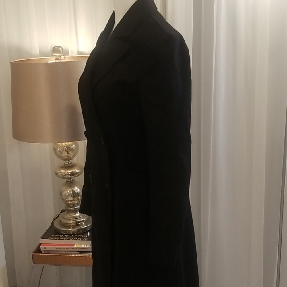 Double Button Wool Coat - image 3